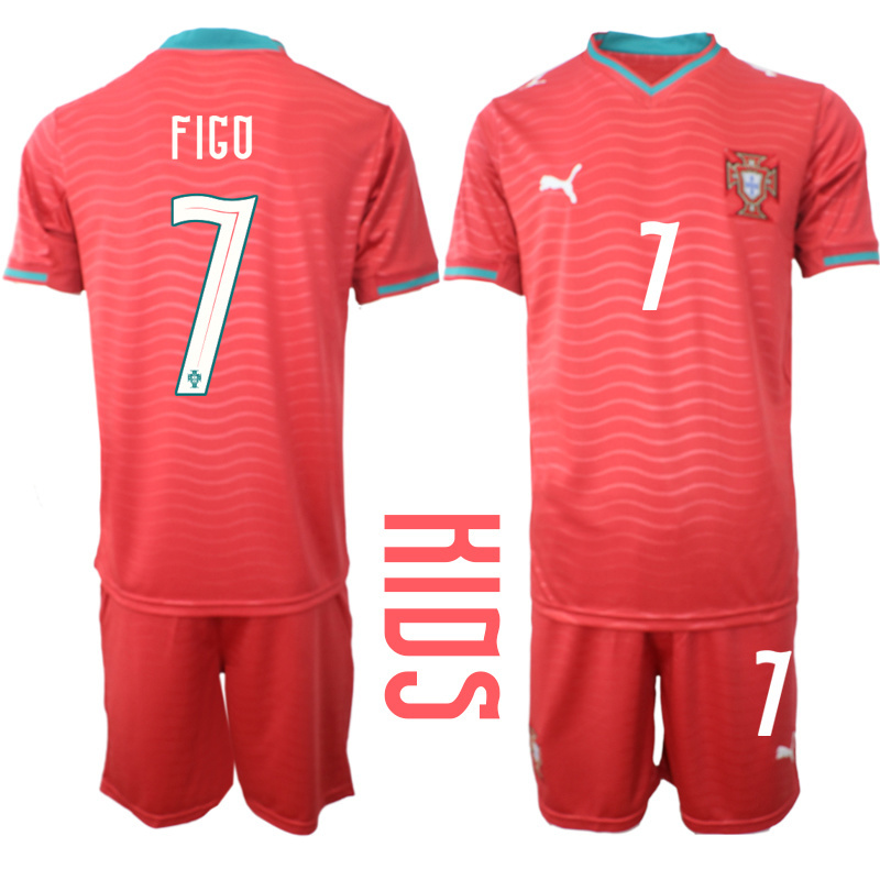 Youth Portugal home #6 style 2026 World Cup Soccer jersey
